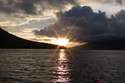 Sunset di Pulau Tidore