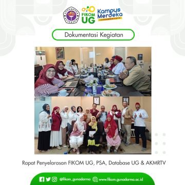 Rapat Penyelarasan FIKOM UG - AKMRTV ok