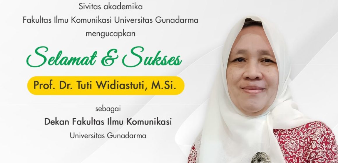 Ucapan selamat bertugas Dekan FIKOM UG baru