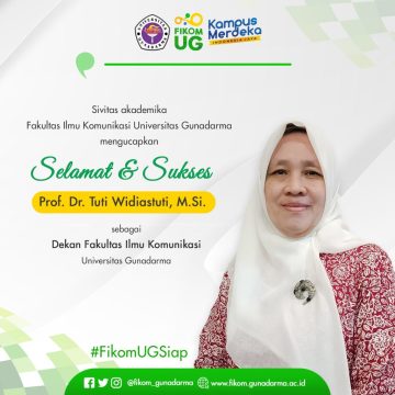 Ucapan selamat bertugas Dekan FIKOM UG baru
