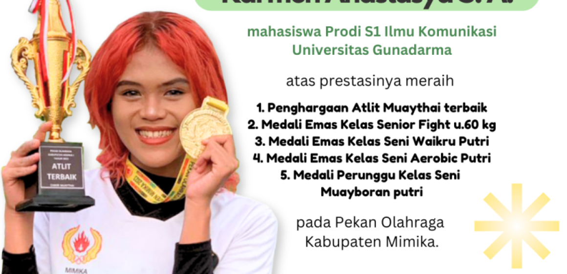 Prestasi Mahasiswa FIKOM UG_Karmen