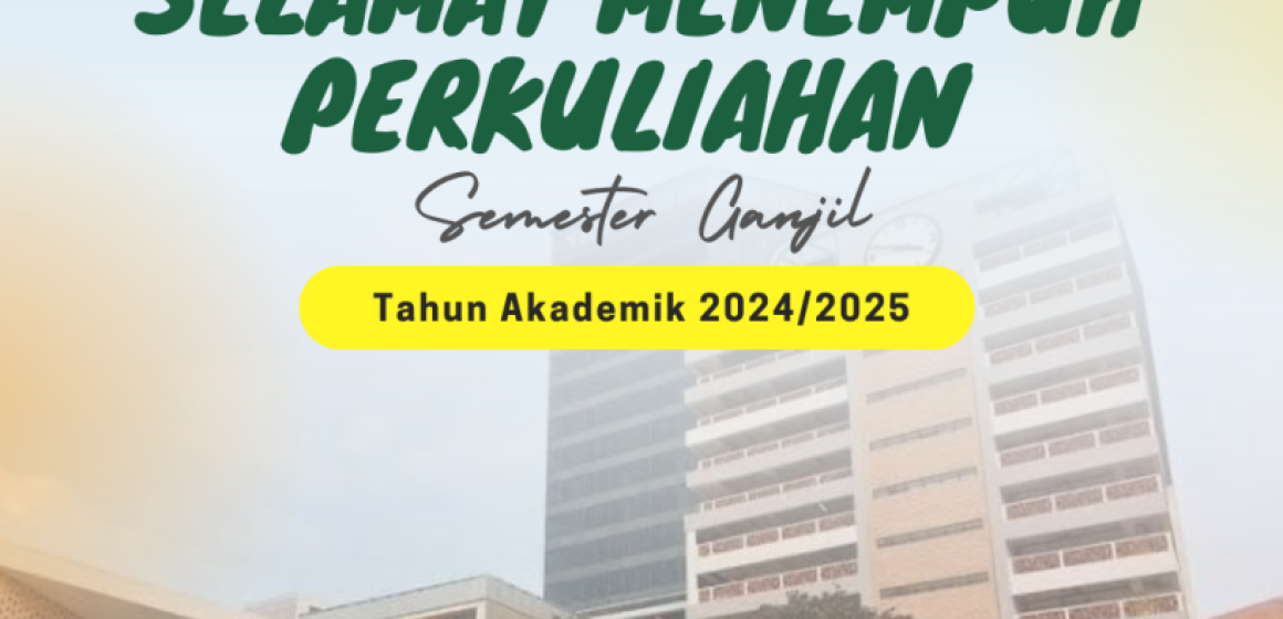 Selamat menempuh perkuliahan