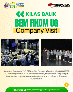 KILAS BALIK BEM FIKOM UG COMPANY VISIT NET TV (1)