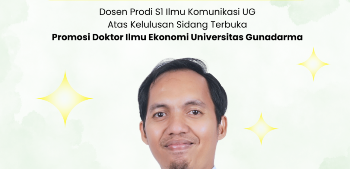 Sidang Terbuka Dosen FIKOM UG_Dr. Choirul Umam (1)