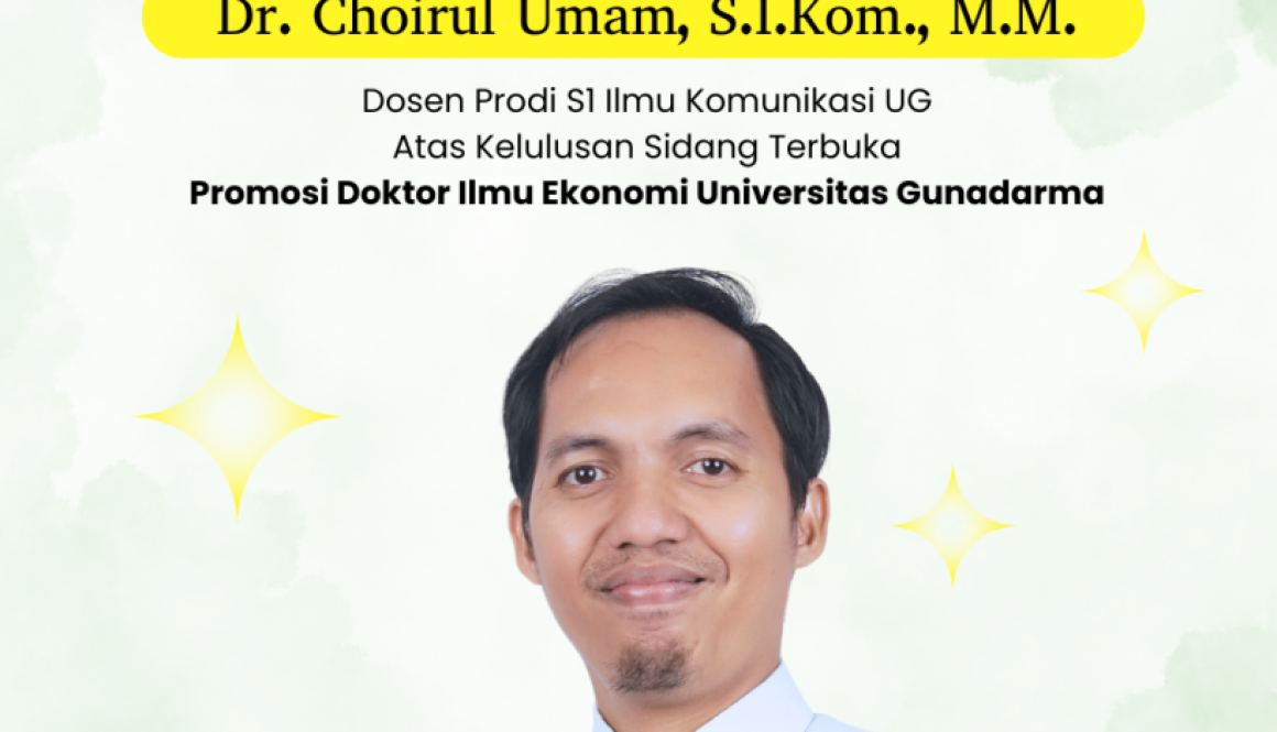 Sidang Terbuka Dosen FIKOM UG_Dr. Choirul Umam (1)