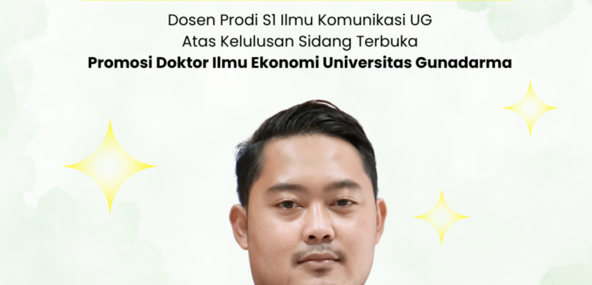 Sidang Terbuka Dosen FIKOM UG_Dr. Iqbal (1)