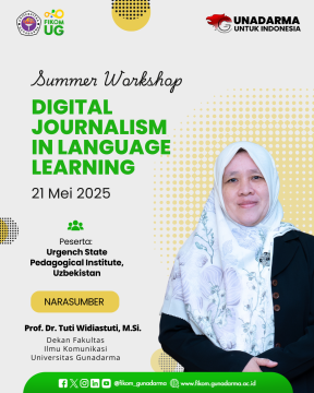 Summer Workshop Prof Tuti