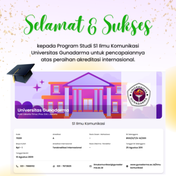 Achievement Ilmu Komunikasi UG
