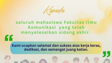 Selamat sudah sidang