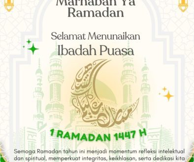 (1) Ucapan selamat menunaikan ibadah puasa