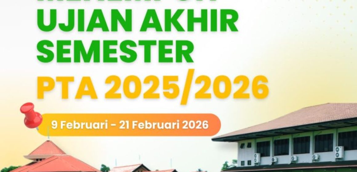Selamat UAS PTA 25-26
